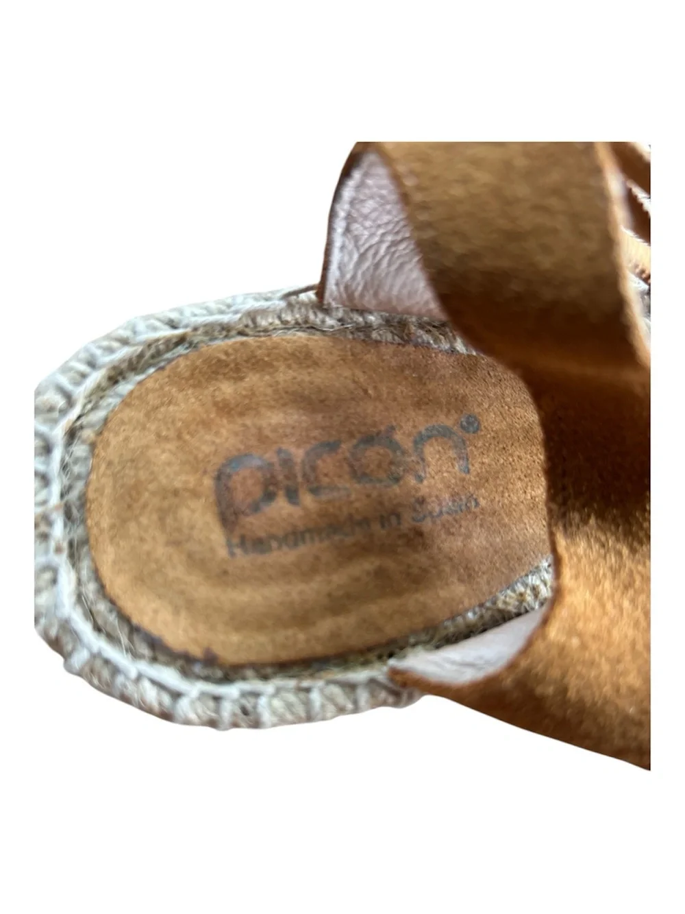 Picon suede espadrille